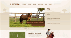 Desktop Screenshot of infinito.com.br