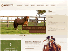 Tablet Screenshot of infinito.com.br