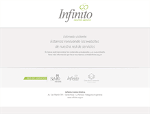 Tablet Screenshot of infinito.org.ar